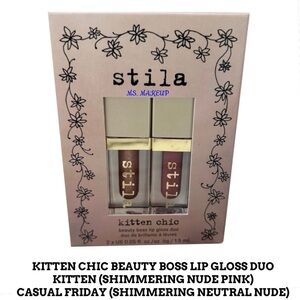 STILA KITTEN CHIC BEAUTY BOSS LIP GLOSS DUO